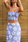 Smocked Tube Top - Island Bloom
