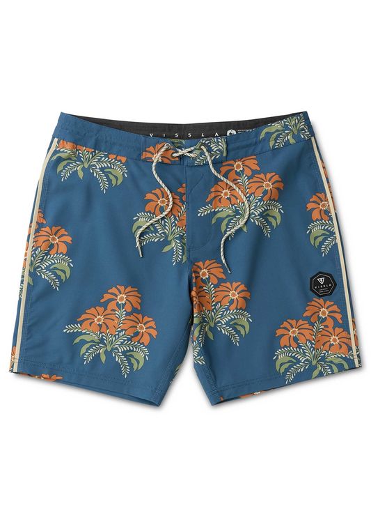 Seaside Serenade 18.5" Boardshort - Dark Denim