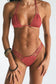 Ali Triangle Bikini Top - Mars