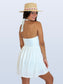The Harlow Halter Mini Dress