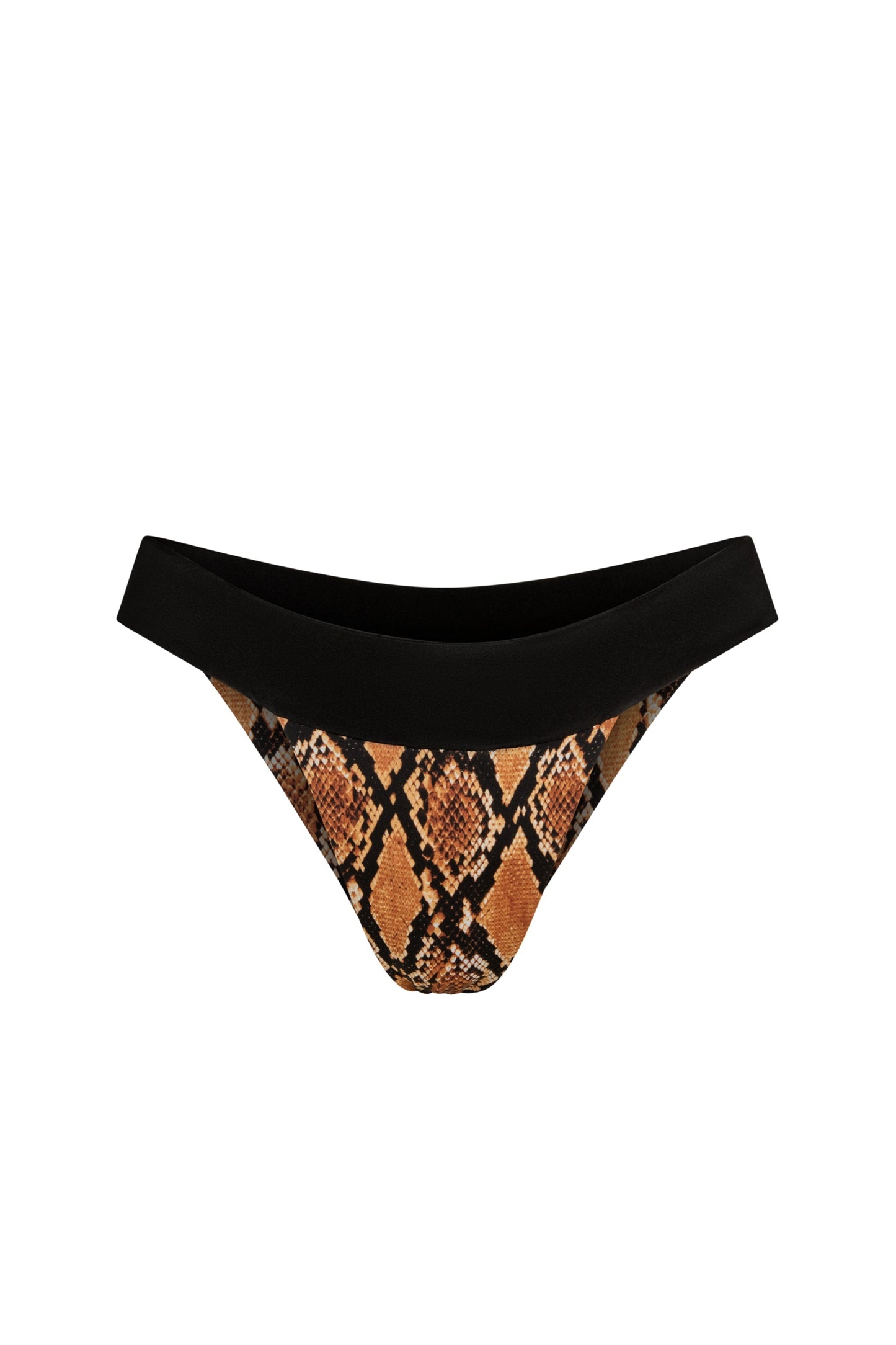 Sumba Bikini Bottom - Bronze Python