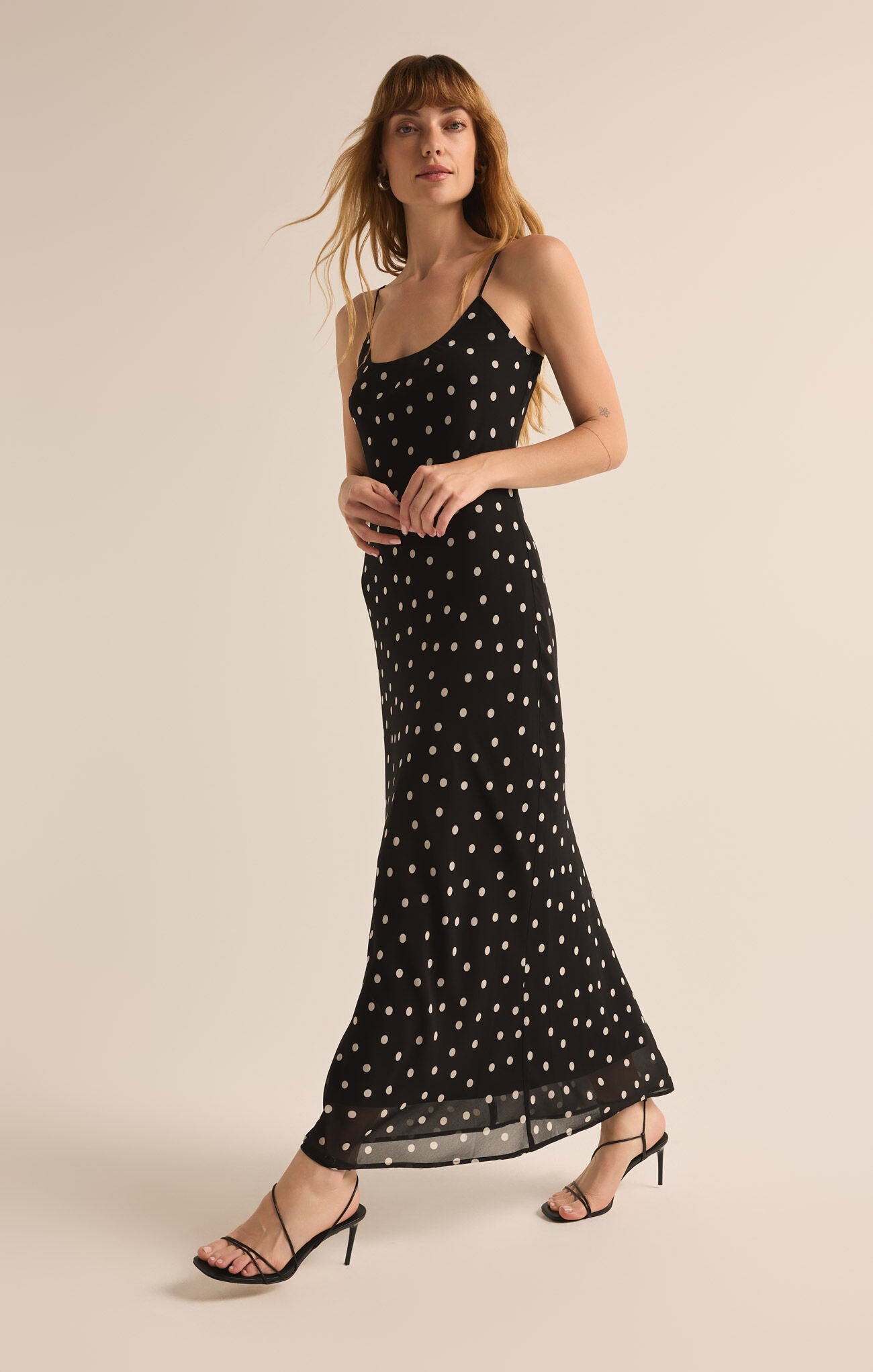 Cecily Polka Dot Slip Dress