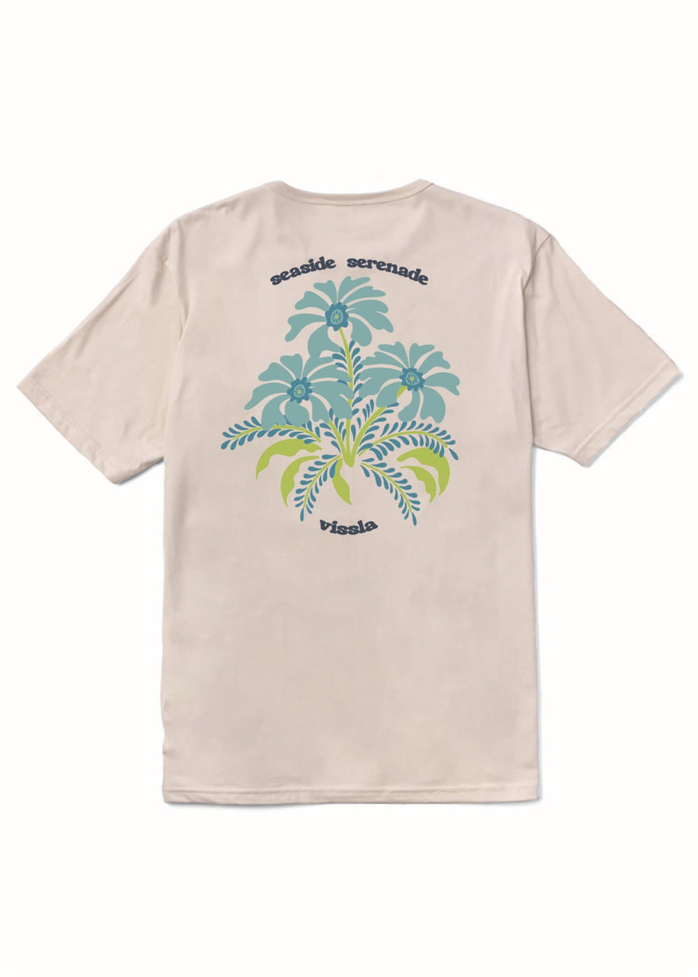 Seaside Serenade Tee - Bone