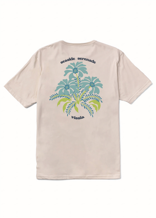Seaside Serenade Tee - Bone
