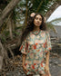 Mica Ruffle Dress - Shibori
