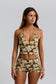Low Rise Short - Camo Ginger