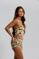 Low Rise Short - Camo Ginger