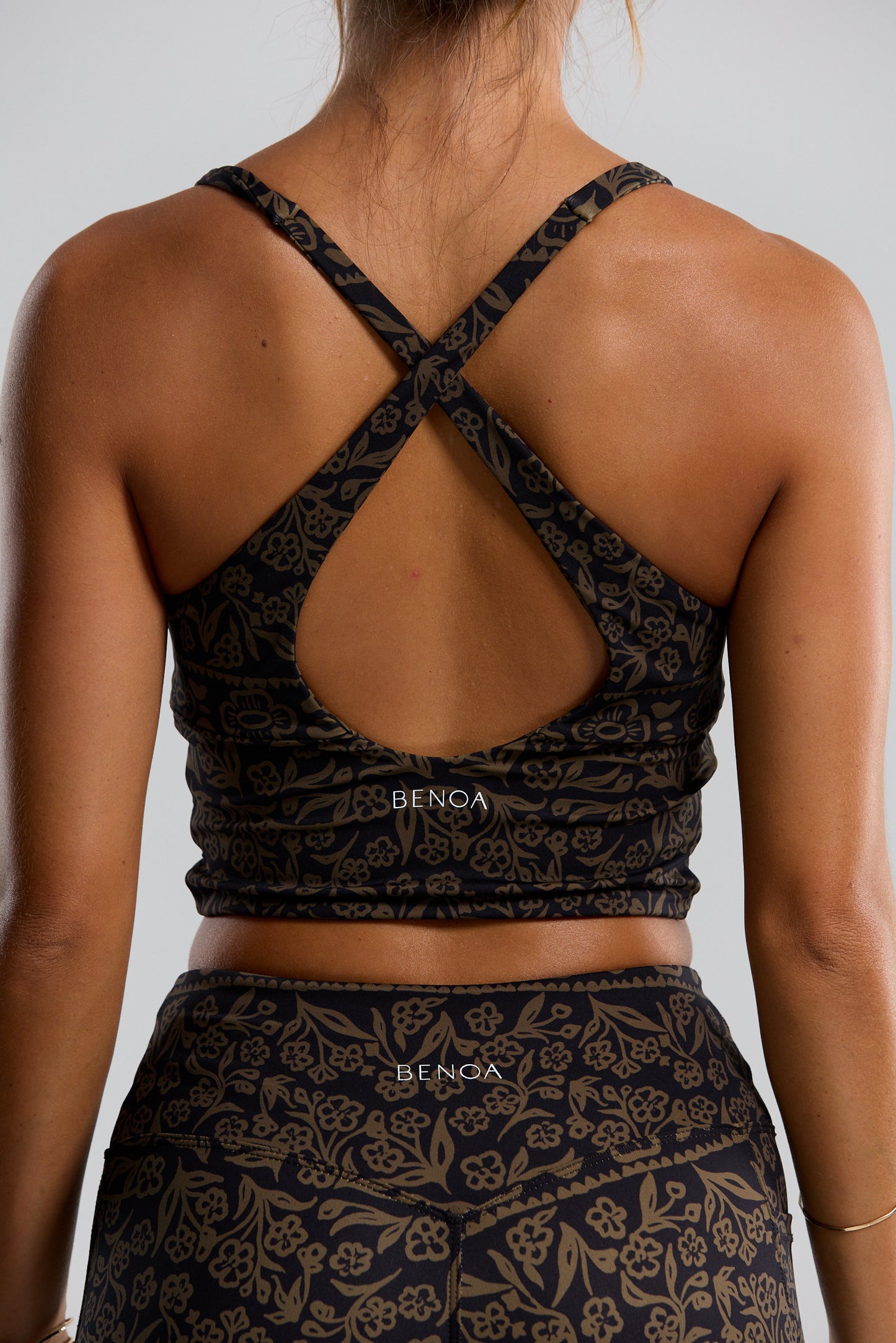 Emily Tank - Brown Batik