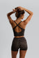 Emily Tank - Brown Batik