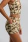 2.5" Booty Shorts - Camo Ginger
