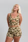 2.5" Booty Shorts - Camo Ginger
