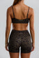 The Sports Bra - Brown Batik
