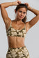 The Sports Bra - Camo Ginger