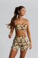 The Sports Bra - Camo Ginger