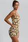 3" Active Romper - Camo Ginger
