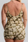3" Active Romper - Camo Ginger