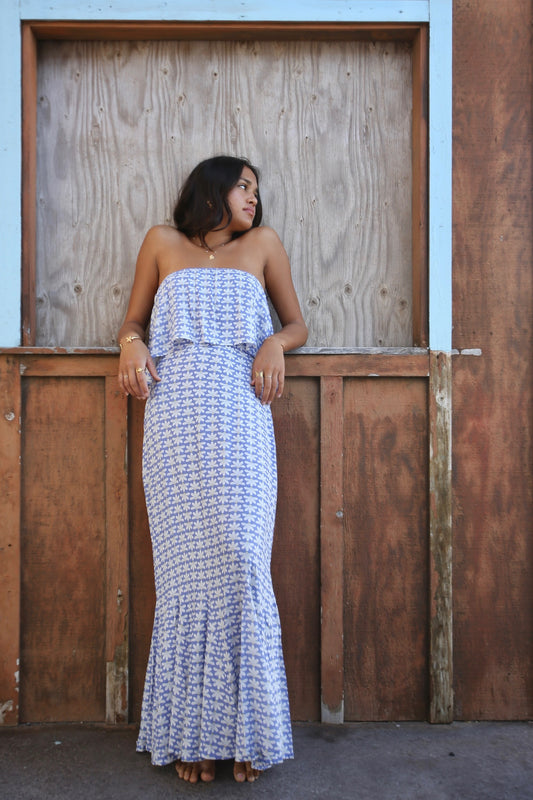 Arabella Skirt - Retro Naupaka