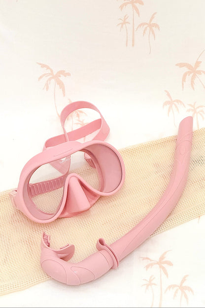 Silicone Mask & Snorkel Set