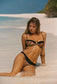 Sumba Bikini Bottom - Bronze Python