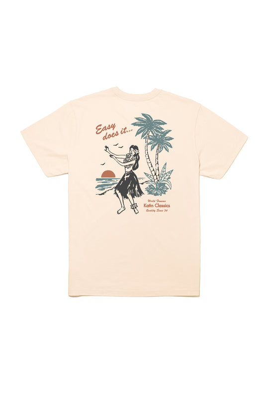 Auana Tee - Almond Peach