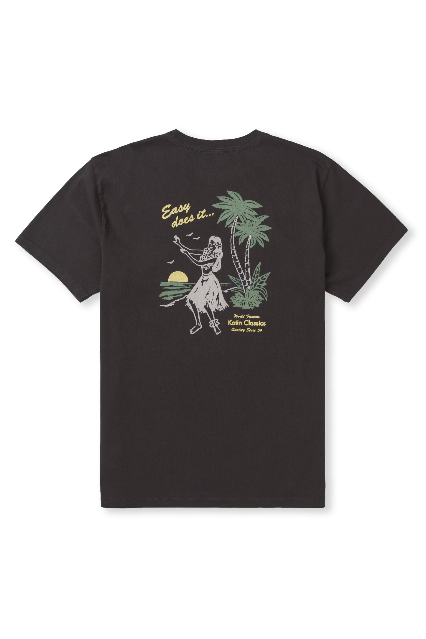 Auana Tee - Black Wash
