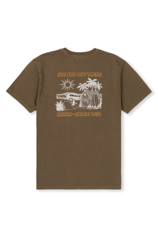 Shacked Tee - Brown