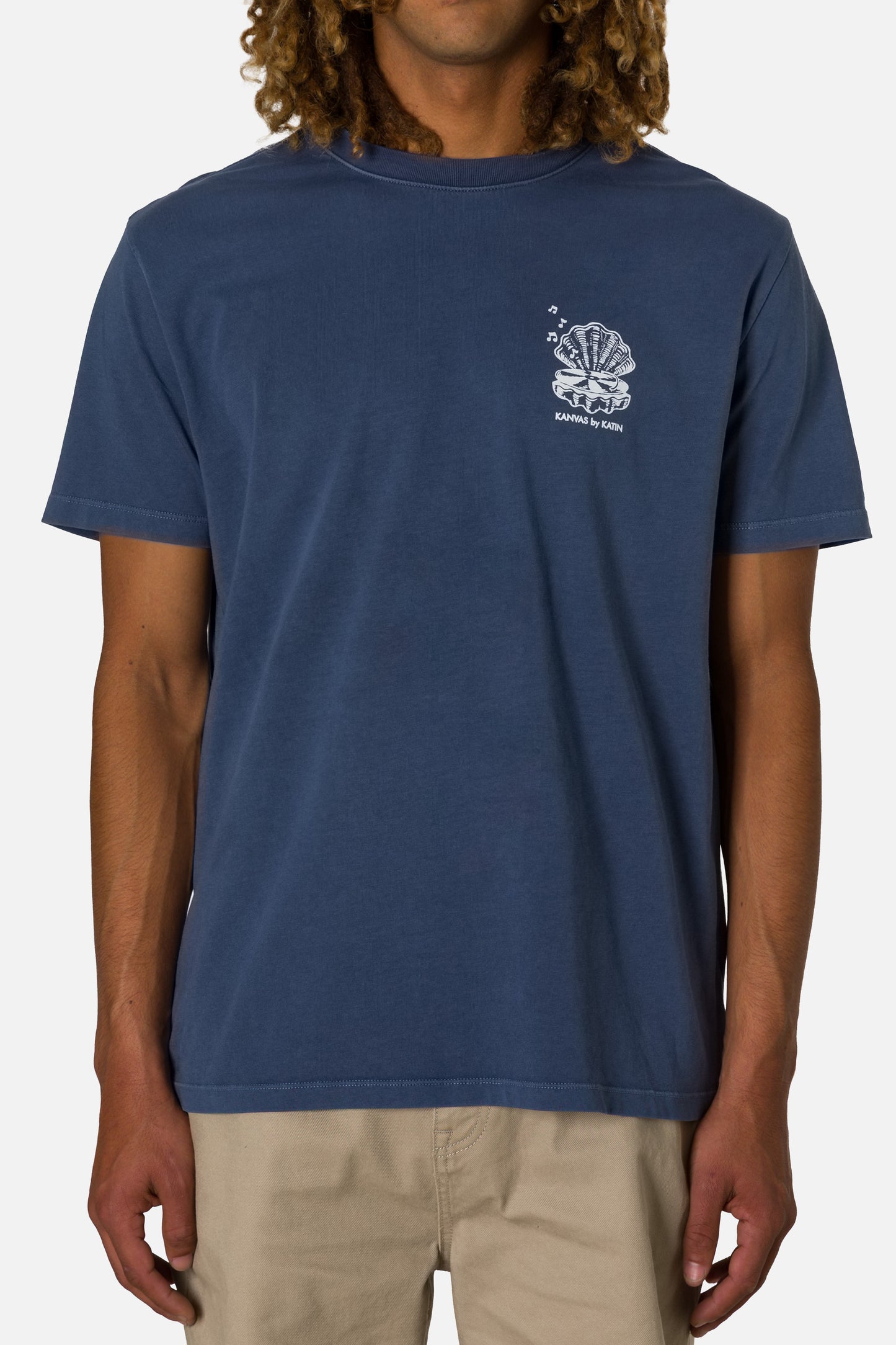 Vibrations Tee - Midnight Tide