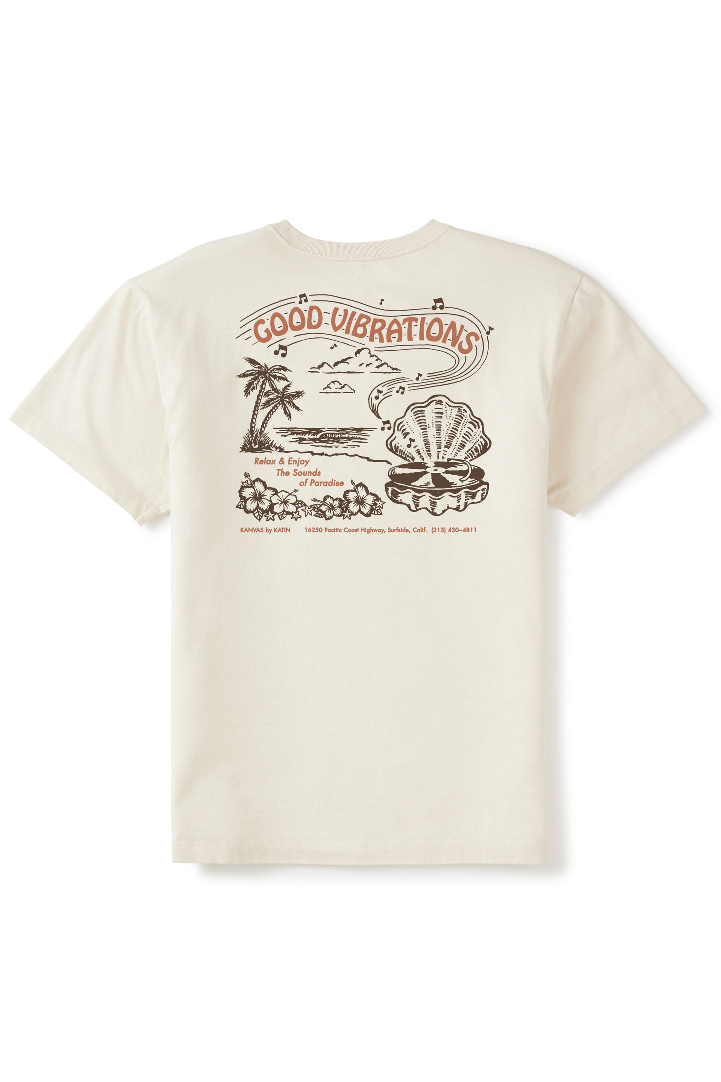 Vibrations Tee - Vintage White