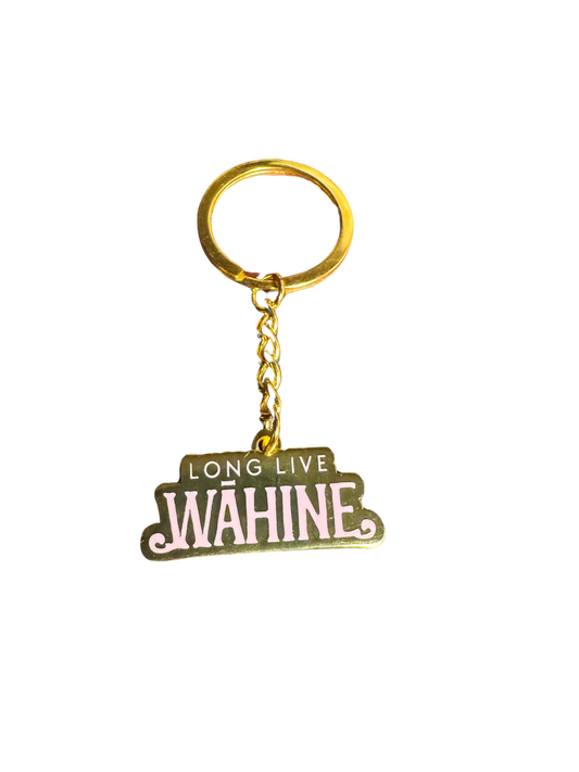 Long Live Wahine Keychain