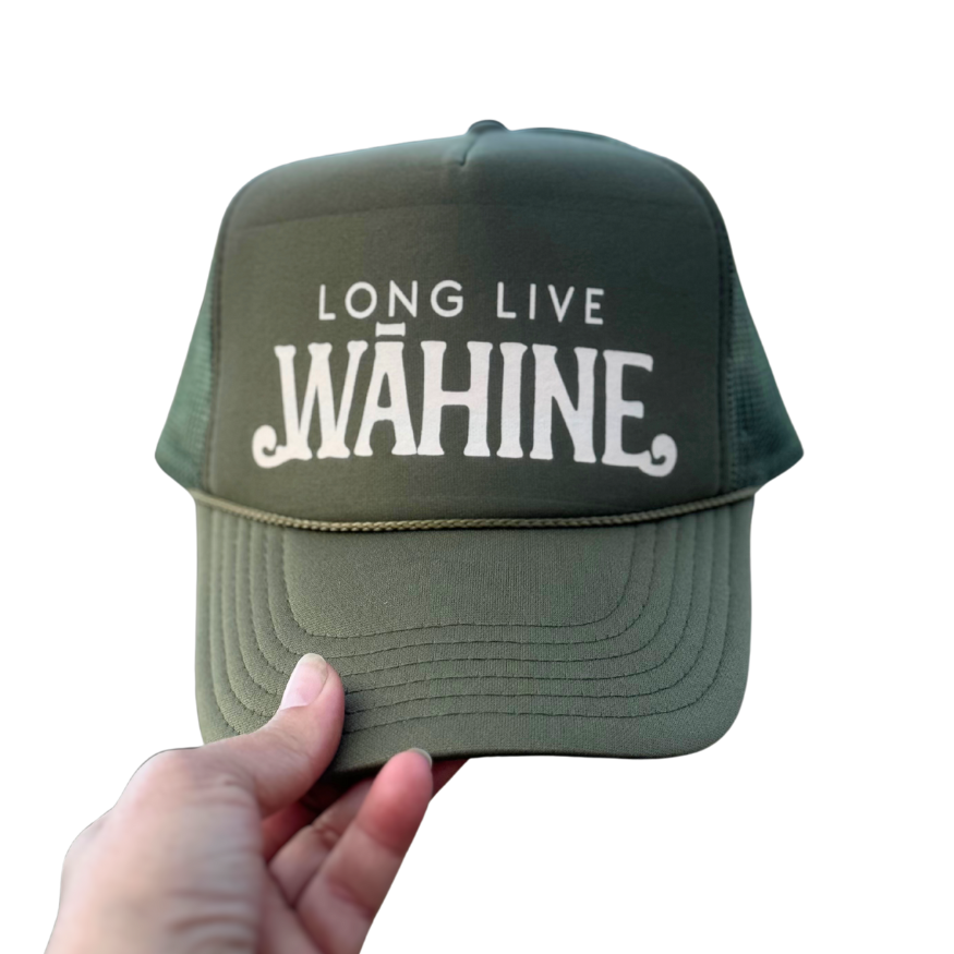 Long Live Wahine Trucker Hat