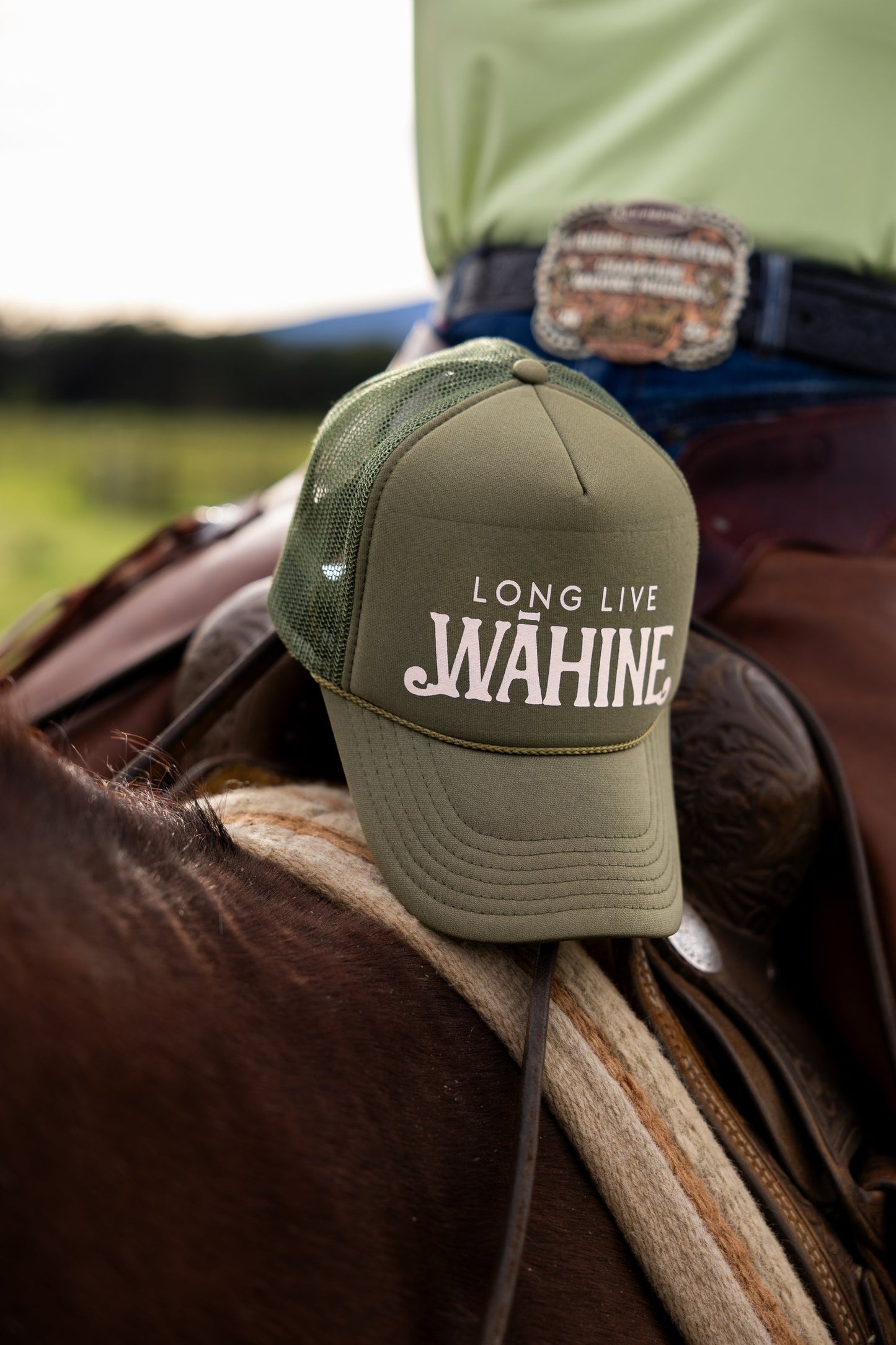 Long Live Wahine Trucker Hat