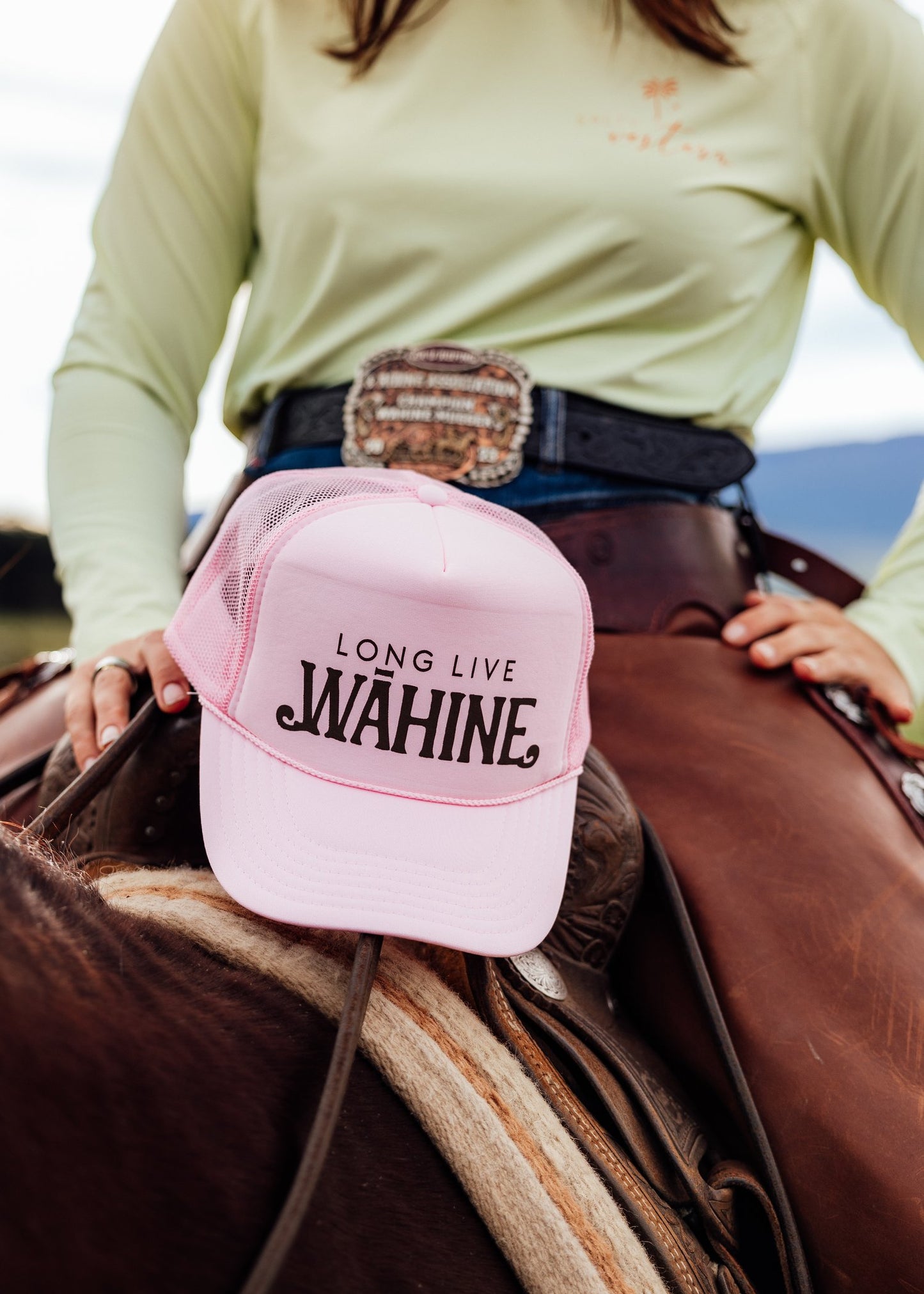 Long Live Wahine Trucker Hat