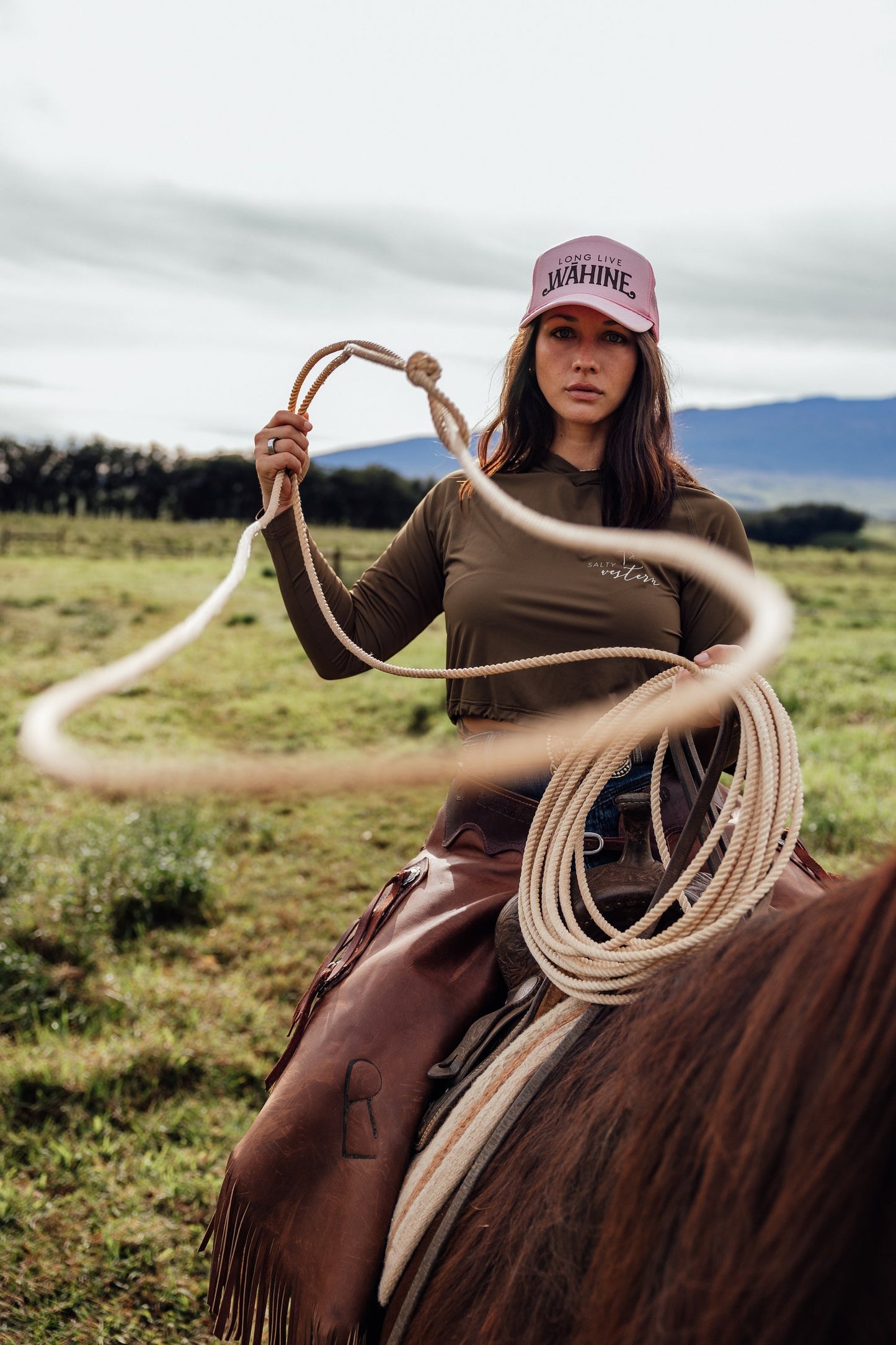 Long Live Wahine Trucker Hat