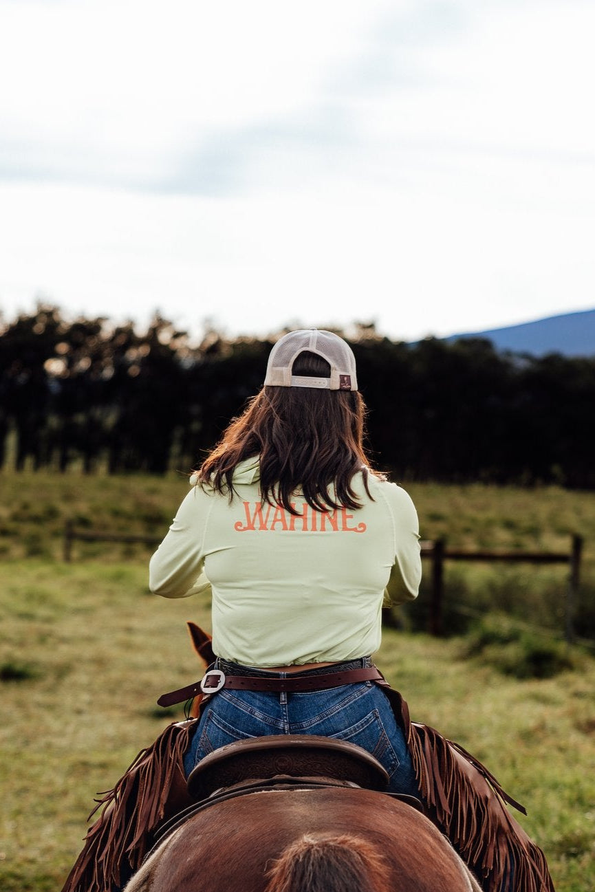 Long Live Wahine Dri-Fit Crop Top