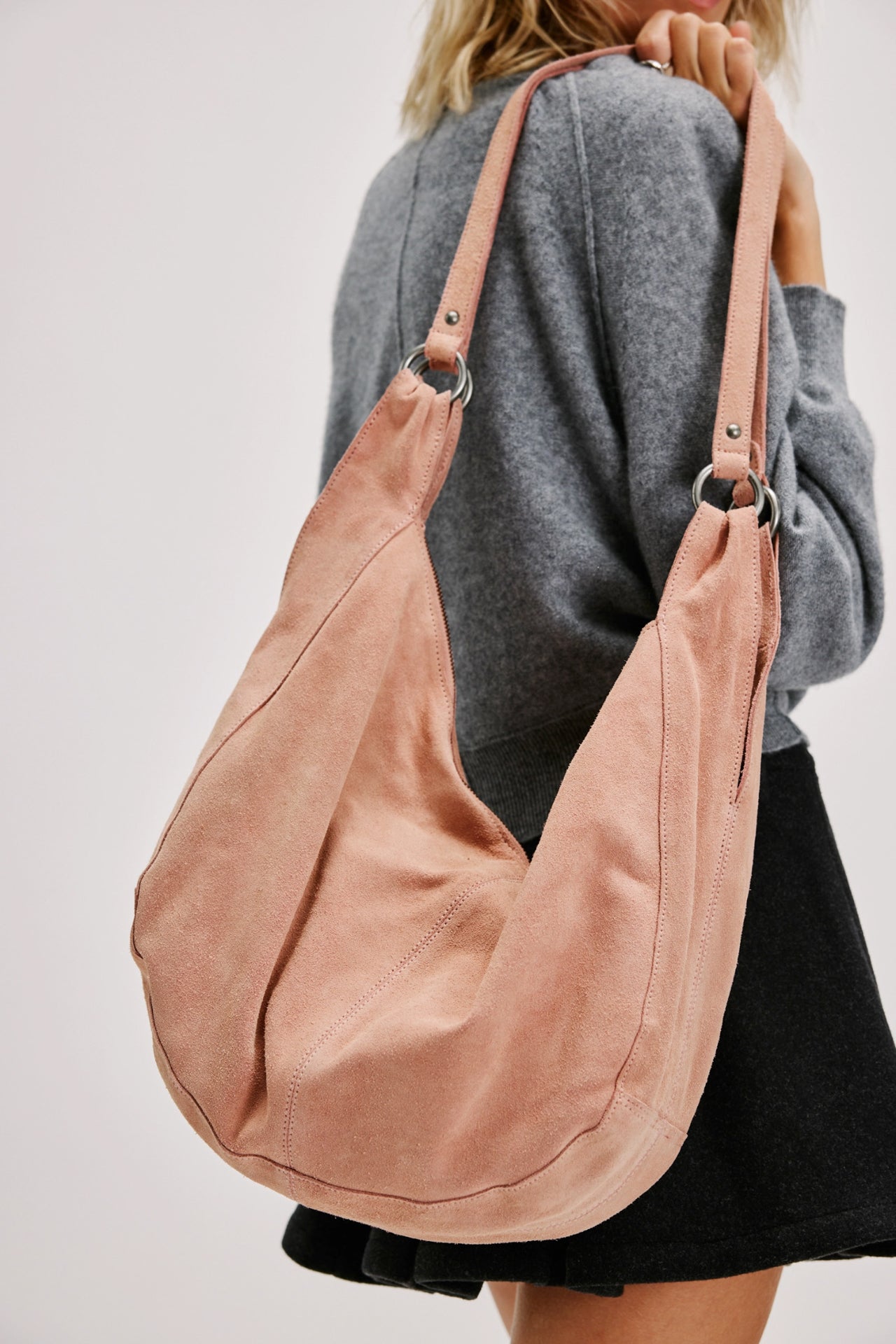 Roma Suede Tote Bag