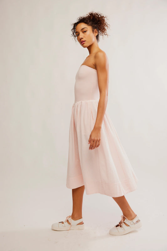 Onda Drop-Waist Tube Midi