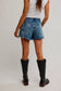 Now or Never Denim Short - Sunsational