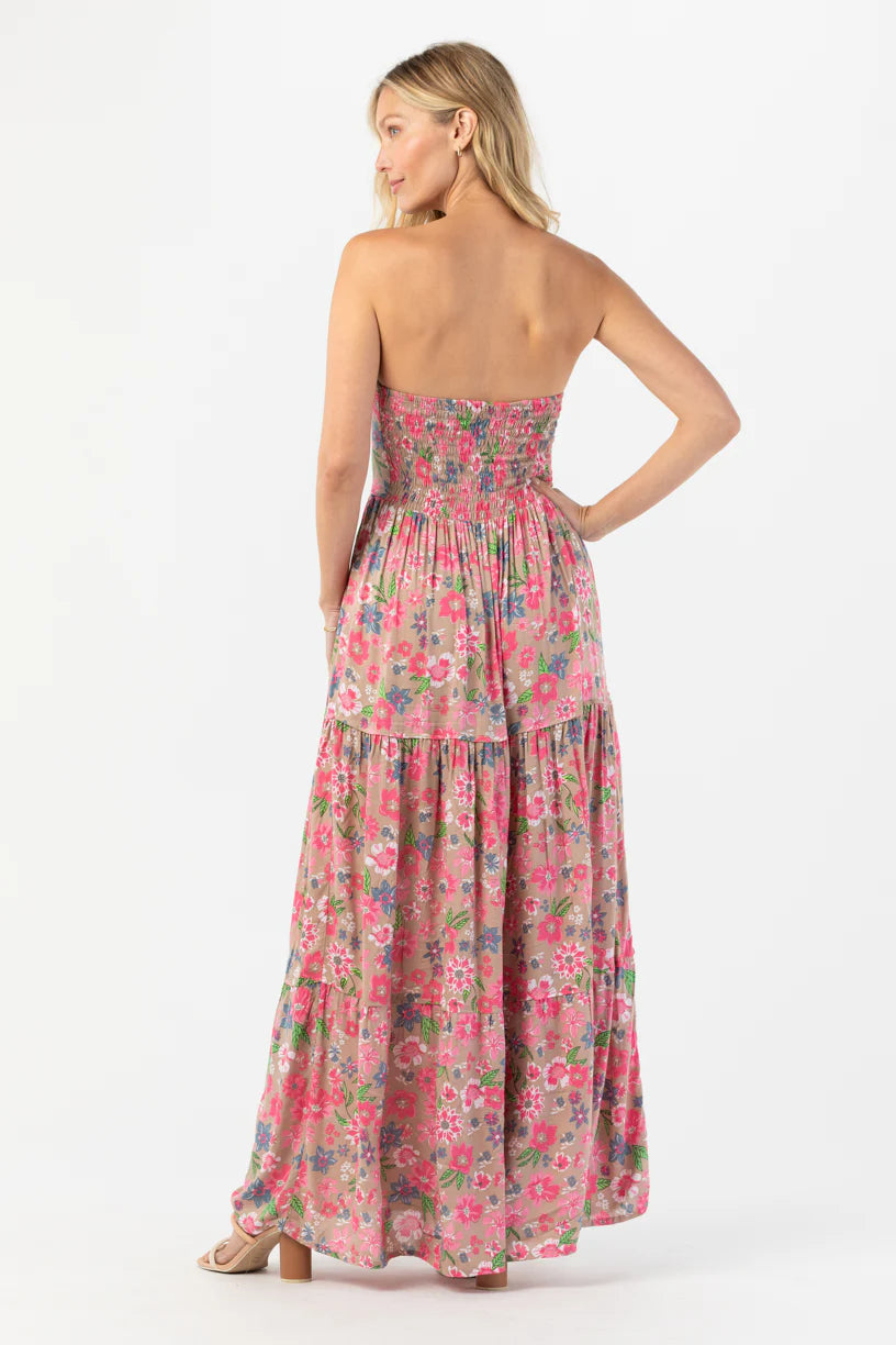 Perth Maxi Dress-Wildflowers Earth