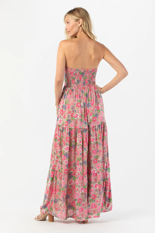 Perth Maxi Dress-Wildflowers Earth