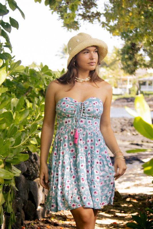 Perth Mini Dress-Bali Isle Tosca