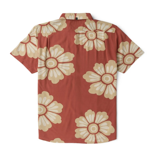 Keana Short Sleeve Shirt - Retro Red