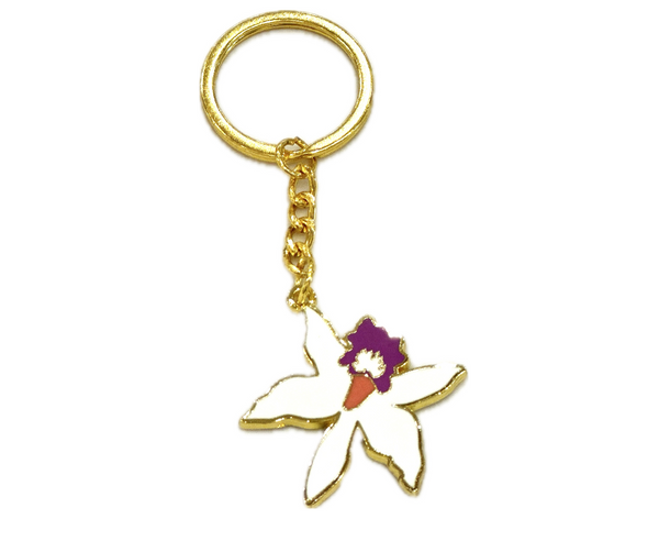Puna Orchid Keychain – Coconut Ave