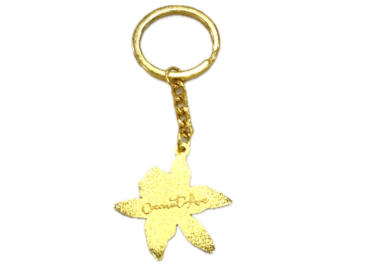 Puna Orchid Keychain