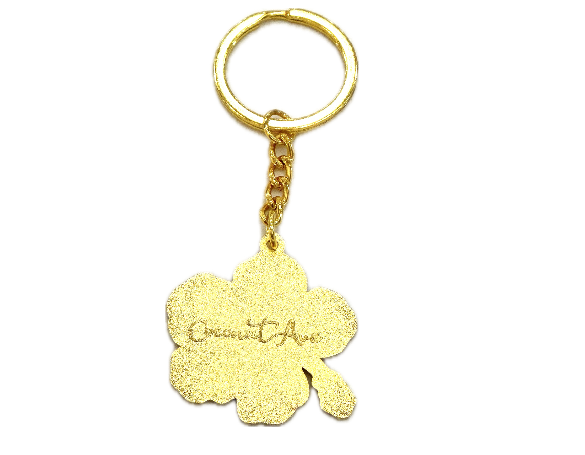 Hibiscus Keychain