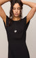 Anika Jersey Midi Dress - Black