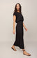 Anika Jersey Midi Dress - Black