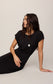 Anika Jersey Midi Dress - Black