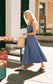 Leonora Denim Midi Dress - Classic Indigo