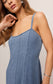Leonora Denim Midi Dress - Classic Indigo