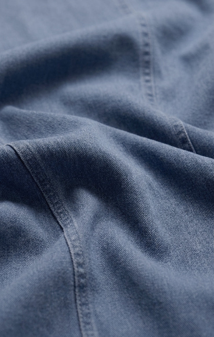 Leonora Denim Midi Dress - Classic Indigo